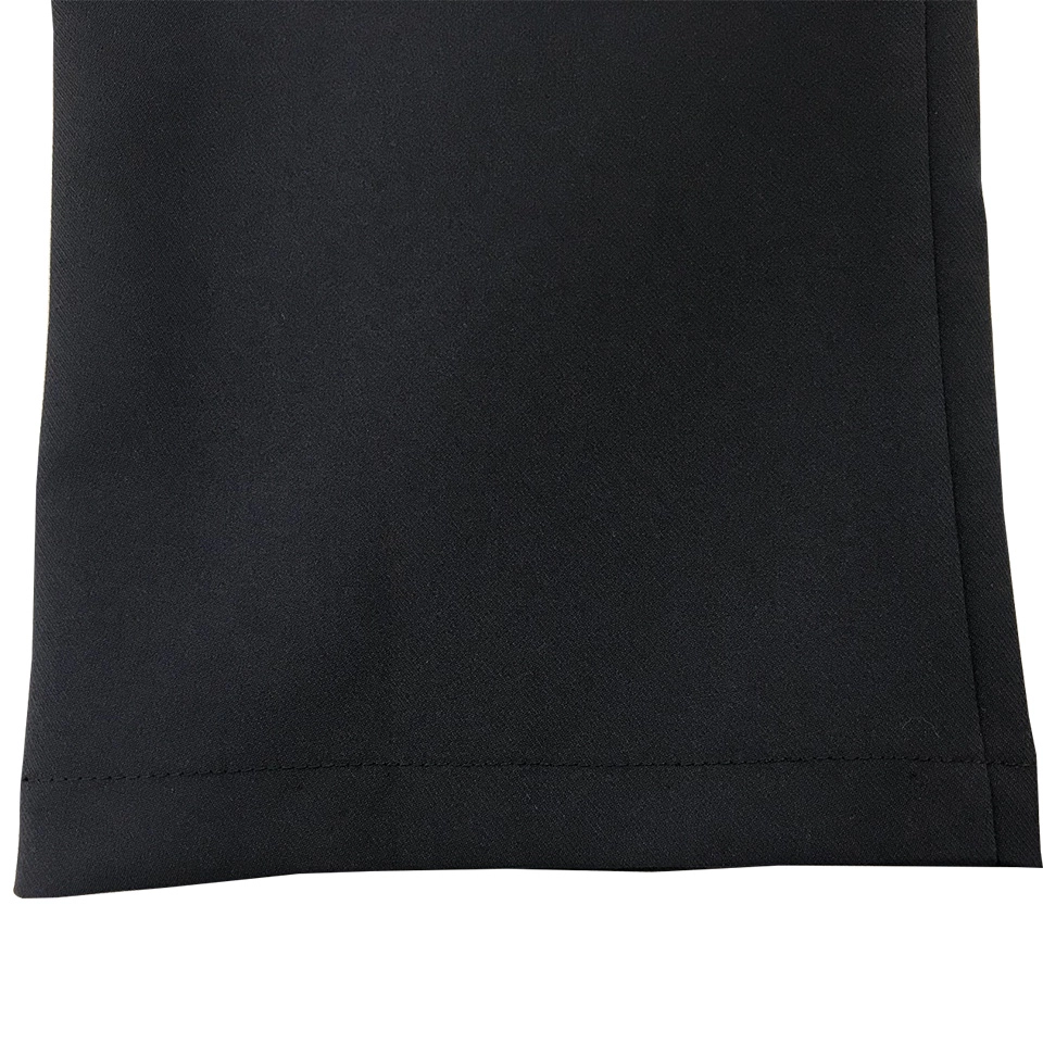 シングルステッチ仕上げ